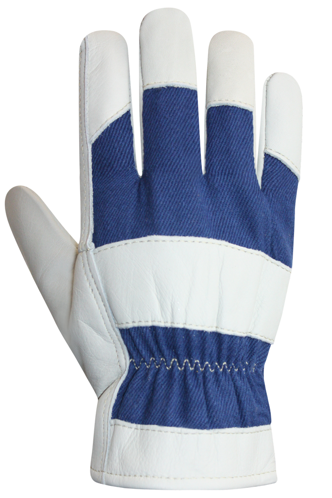 Slip-On Insulated Gloves - 3116, White/Navy