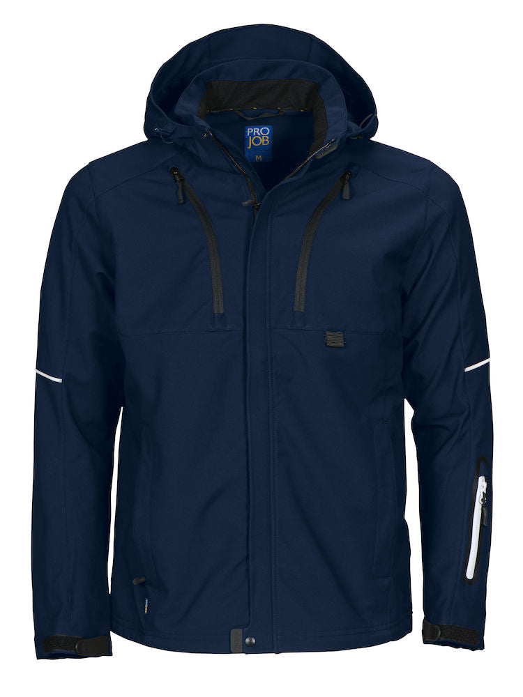 3-Layer Water Repellent Softshell, Navy