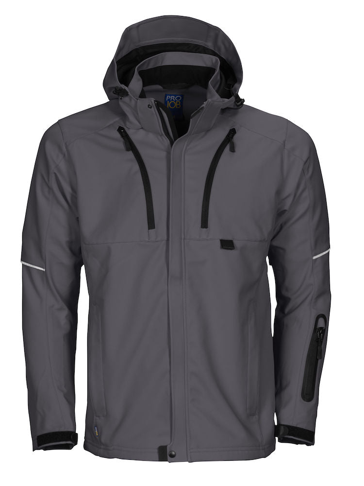 3-Layer Water Repellent Softshell, Grey