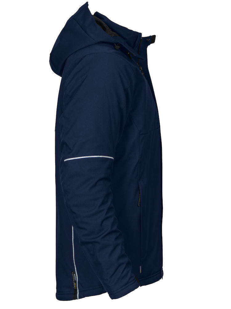 3-Layer Water Repellent Insulated Softshell , Navy