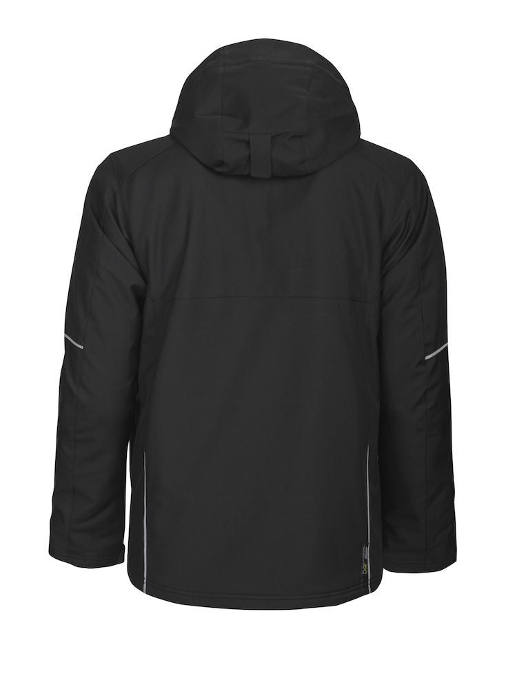 3-Layer Water Repellent Insulated Softshell, Black
