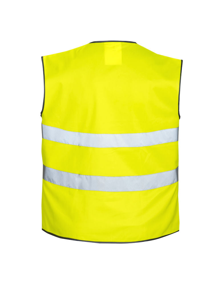 Safety Vest With Velcro, Yellow