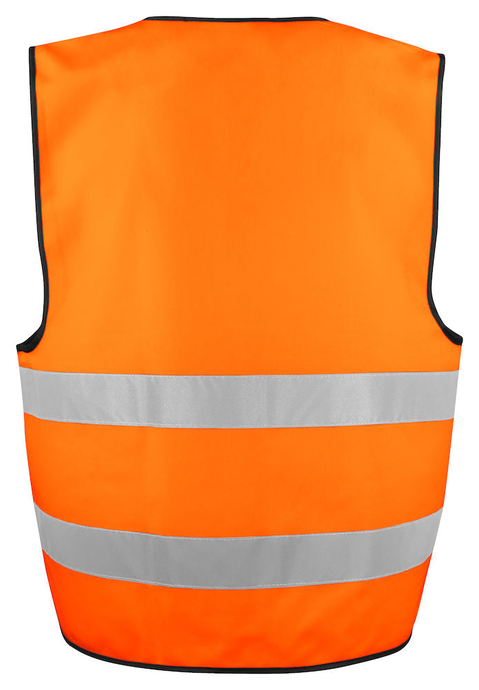 Safety Vest With Zipper, Orange