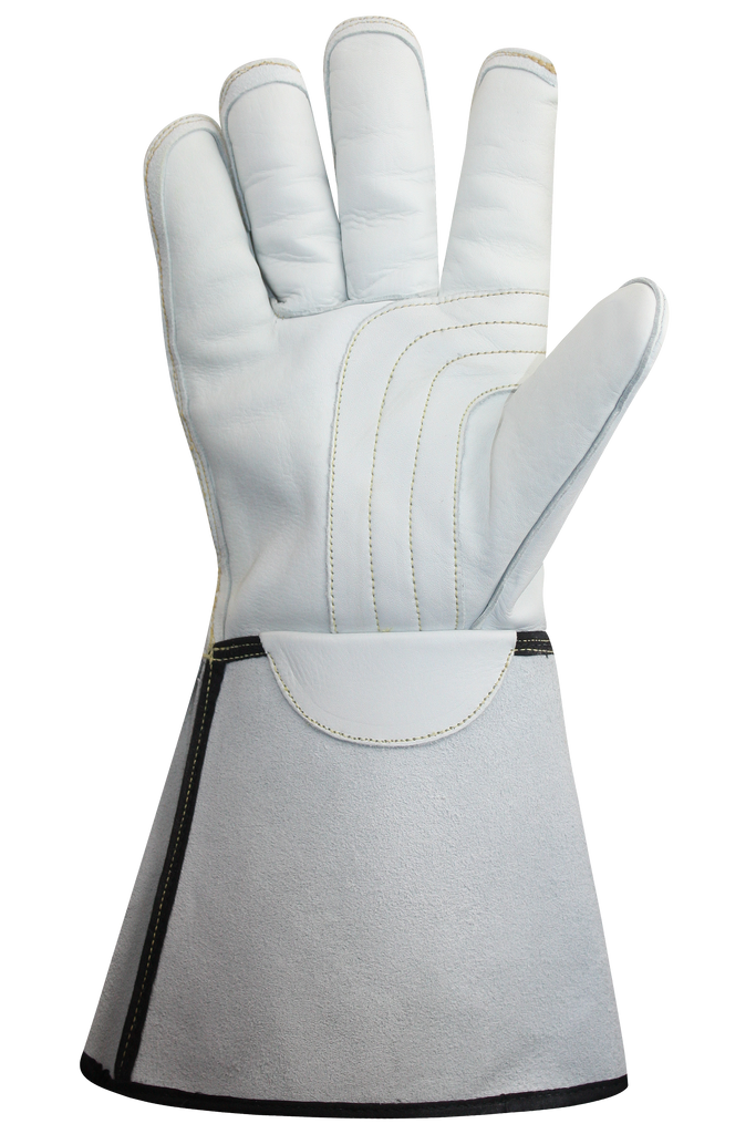 5" Cuff Foam Insulated Lineman Gloves , White