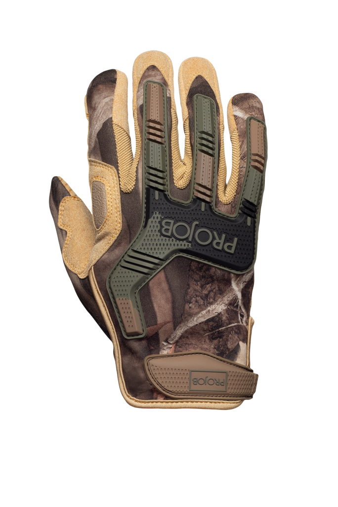 Anti Impact Mechanic Gloves, Camo